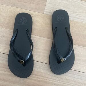 Tory Burch Flip Flops Black